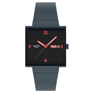 Swatch SO34M701 Squared Off Unisex Kol Saati