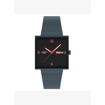 Swatch SO34M701 Squared Off Unisex Kol Saati