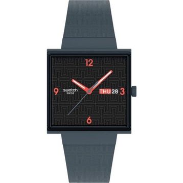 Swatch SO34M701 Squared Off Unisex Kol Saati