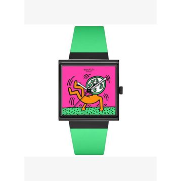 Swatch SO34Z102 Unisex Kol Saati