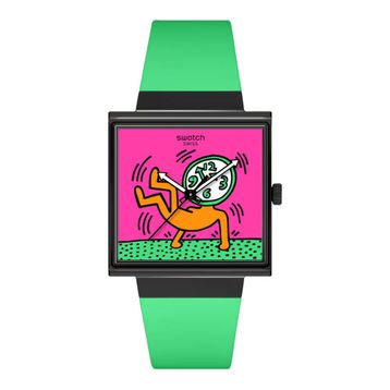 Swatch SO34Z102 Unisex Kol Saati