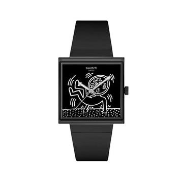 Swatch SO34Z103 Unisex Kol Saati