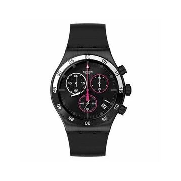 Swatch YVB413 MAGENTA AT NIGHT Erkek Kol Saati
