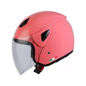Sway SW 733 Pembe Açık Motor Kaskı