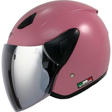 Sway SW 733 Pembe Açık Motor Kaskı