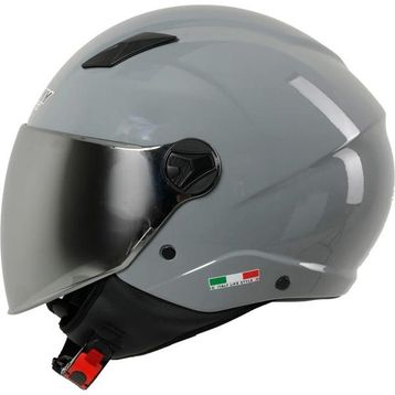 Sway SW 765 Gloss Nardo Gri Çenesiz Motosiklet Kaskı