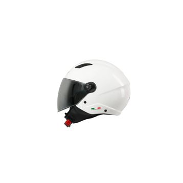 Sway Sw 765 Gloss White Çenesiz Motosiklet Kaskı