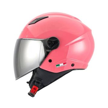 Sway SW 765 Pembe Yarım Motosiklet Kaskı