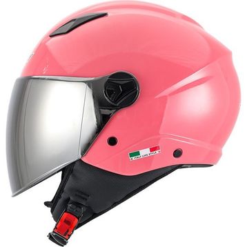 Sway SW 765 Pembe Yarım Motosiklet Kaskı