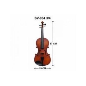 Swing Sv-043 3/4 Taşıma Çantası Yay Reçine Dahil Keman