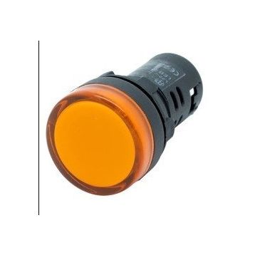 Swion AD22-22DS 22 mm 220V Sarı Sinyal Lambası