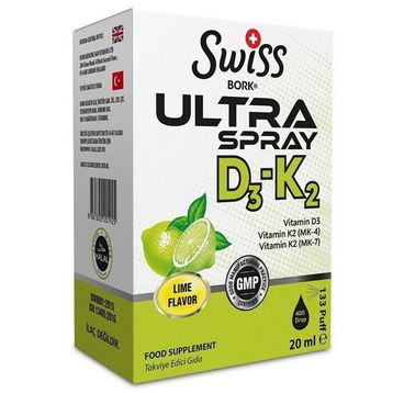 Swiss Bork Ultra D3 K2 20 ml Sprey