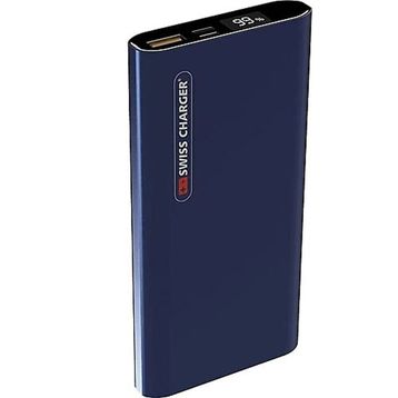 Swiss Charger SCC-30012 10000 Mah Siyah Powerbank
