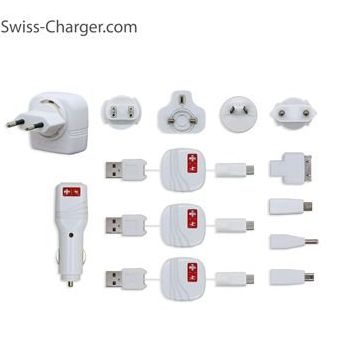 Swiss Charger SCH-10002 Universal Pack Seyehat Seti