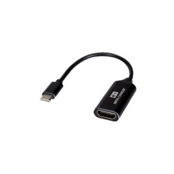 Swiss Charger SCV-30042 Type-C Hdmi Siyah 4K Görüntü Aktarım Kablosu