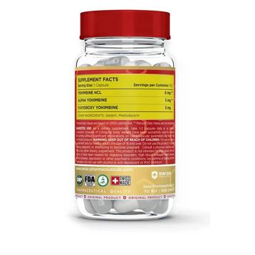 Swiss Pharmaceuticals 100 Kapsül Triple Yohimbine