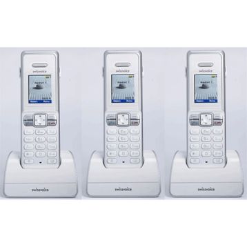 Swissvoice IH250 Trio Renkli Ekran Handsfree Telsiz Telefon