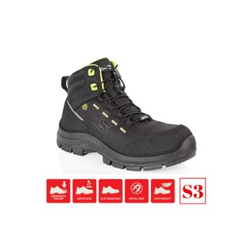 Swolx Combo-XL 750 S3 Siyah İş Botu