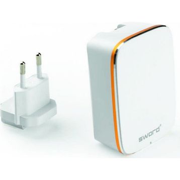 Sword 2100 MA Type-C Kablolu Çift Usbli Şarj Cihazı