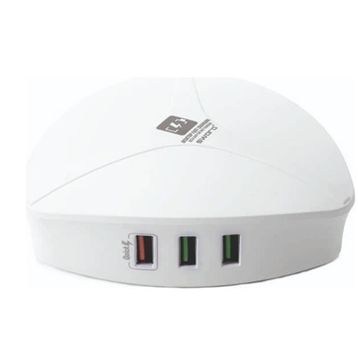Sword 6 USB 40 W Beyaz Masa Üstü Adaptör
