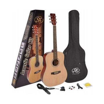 SX SD204K 4/4 Natural Akustik Gitar