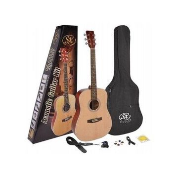 SX SD204K 4/4 Natural Akustik Gitar