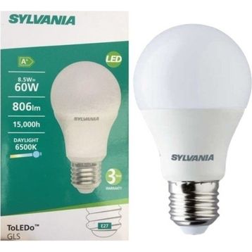 Sylvania 29433 8.5W 806 Lümen 6500K Beyaz Işık E27 10 Adet Led Ampul