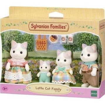 Sylvanian Families 5738 Latte Kedi Ailesi
