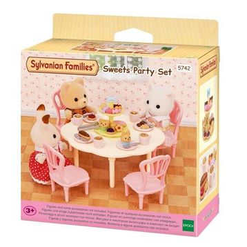Sylvanian Families 5742 Tatlı Parti Seti Figür
