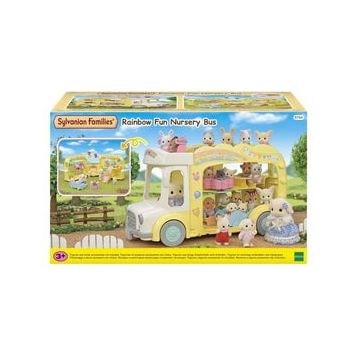 Sylvanian Families 5744 Gökkuşağı Eğlencesi Anaokulu Otobüsü