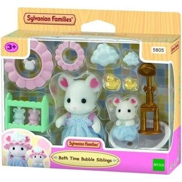 Sylvanian Families 5805 Kardeşle Köpüklü Banyo Seti