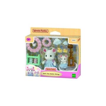 Sylvanian Families 5805 Kardeşle Köpüklü Banyo Seti