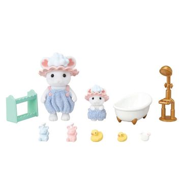 Sylvanian Families 5805 Kardeşle Köpüklü Banyo Seti