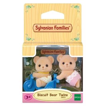 Sylvanian Families 5853 Biscuit Ayı İkiz Bebekler Figür