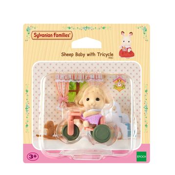 Sylvanian Families Koyun Bebek Ve Bisiklet
