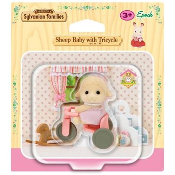 Sylvanian Families Koyun Bebek Ve Bisiklet