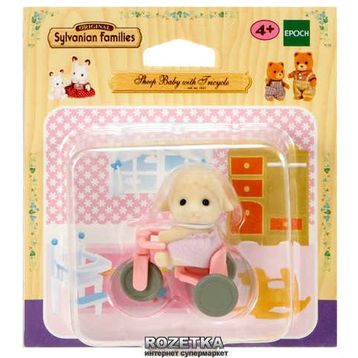 Sylvanian Families Koyun Bebek Ve Bisiklet