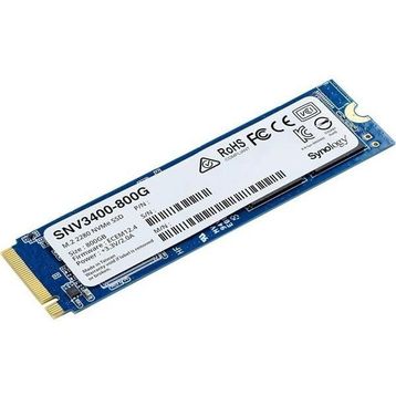 Synology SNV3410-800G Enterprise 800 GB 3000/750 MB/s M.2 2280 PCIe 3.0 NVMe SSD