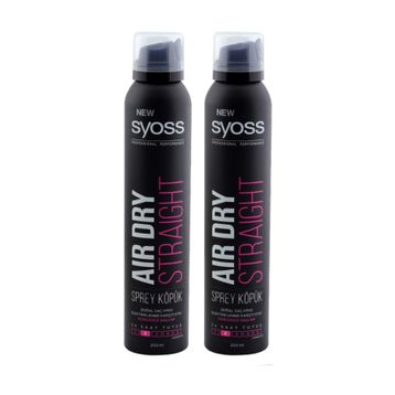 Syoss 2x250 Ml Straight Saç Köpüğü
