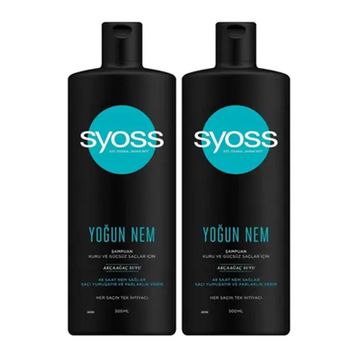 Syoss 2x500 ml Yoğun Nem Şampuan