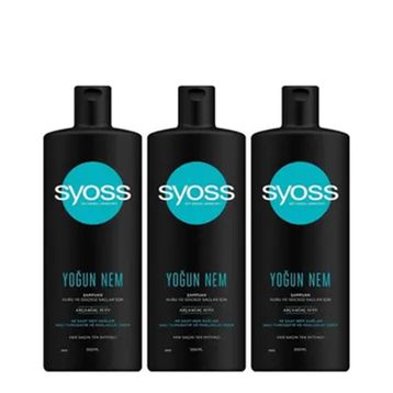 Syoss 3x500 ml Yoğun Nem Şampuan