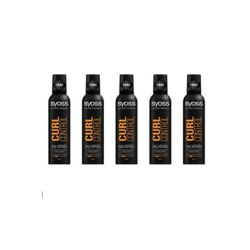 Syoss Curl Control Bukle Belirginleştirici 5x250 ml Saç Köpüğü