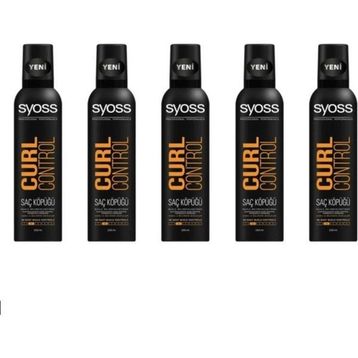 Syoss Curl Control Bukle Belirginleştirici 5x250 ml Saç Köpüğü