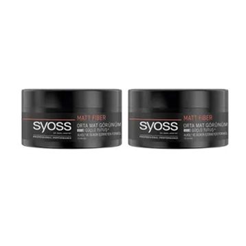Syoss Matt Fiber 2x100 ml Wax