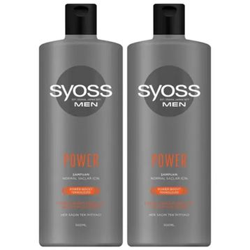 Syoss Men Power 3x500 ml Şampuan