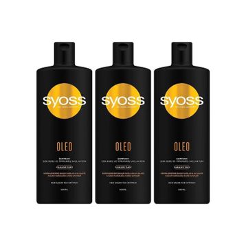 Syoss Oleo Derinlemesine Bakım 3x500 ml Şampuan