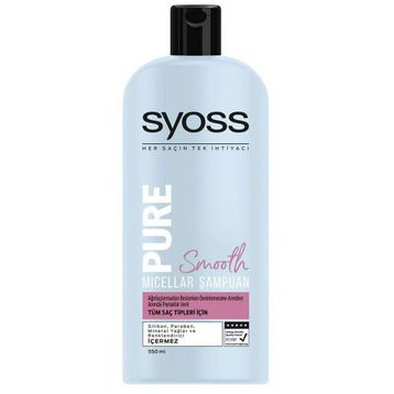 Syoss Pure Smooth 4x550 ml Şampuan