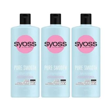 Syoss Pure Smooth Micellar 3x500 ml Şampuan