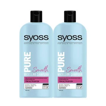 Syoss SET.HNKL.374 Pure Smooth Mıcellar 2x550 ml Sampuan