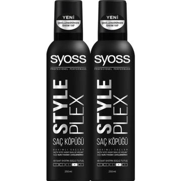 Syoss Style Plex 2x250 ml Saç Köpüğü